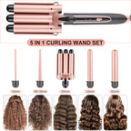 5 in 1 Curling Wand Set