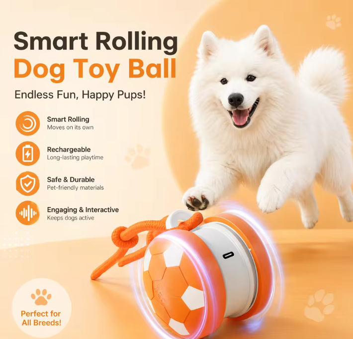 Interactive Dog Ball Toy