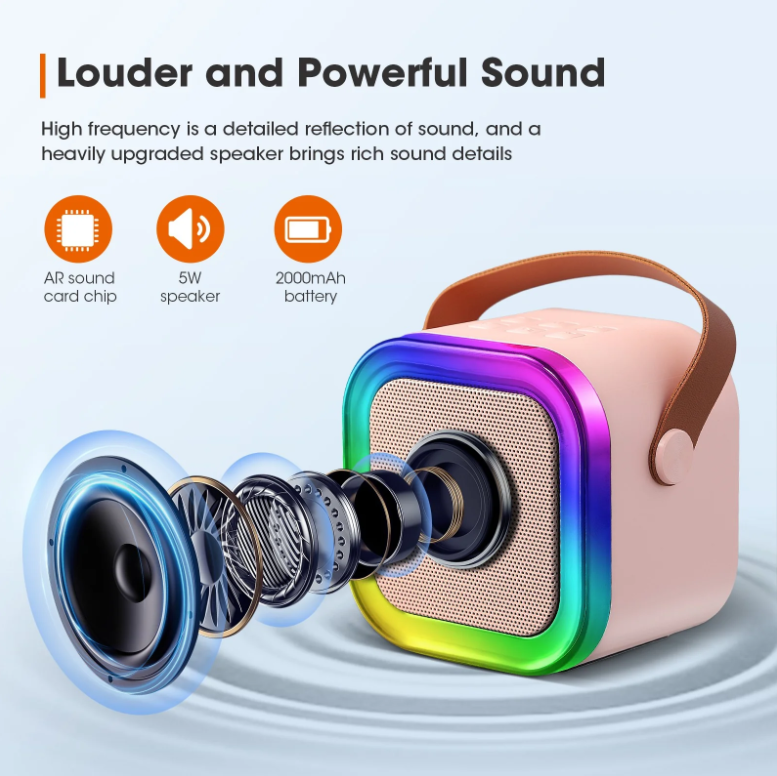 Mini Speaker with Microphone